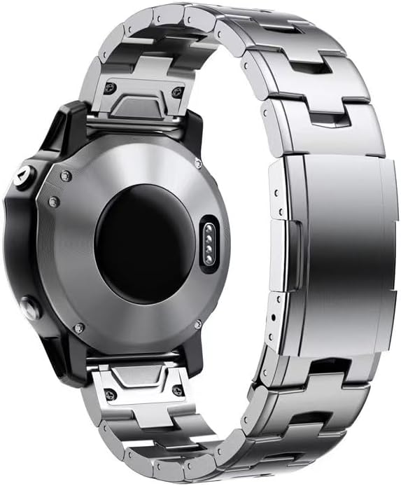 26mm Titanium Quick Release WatchBand for Fenix 8 and More