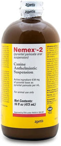 Pfizer Nemex 2-16 oz Wormer for Dogs - Effective Puppy Safe