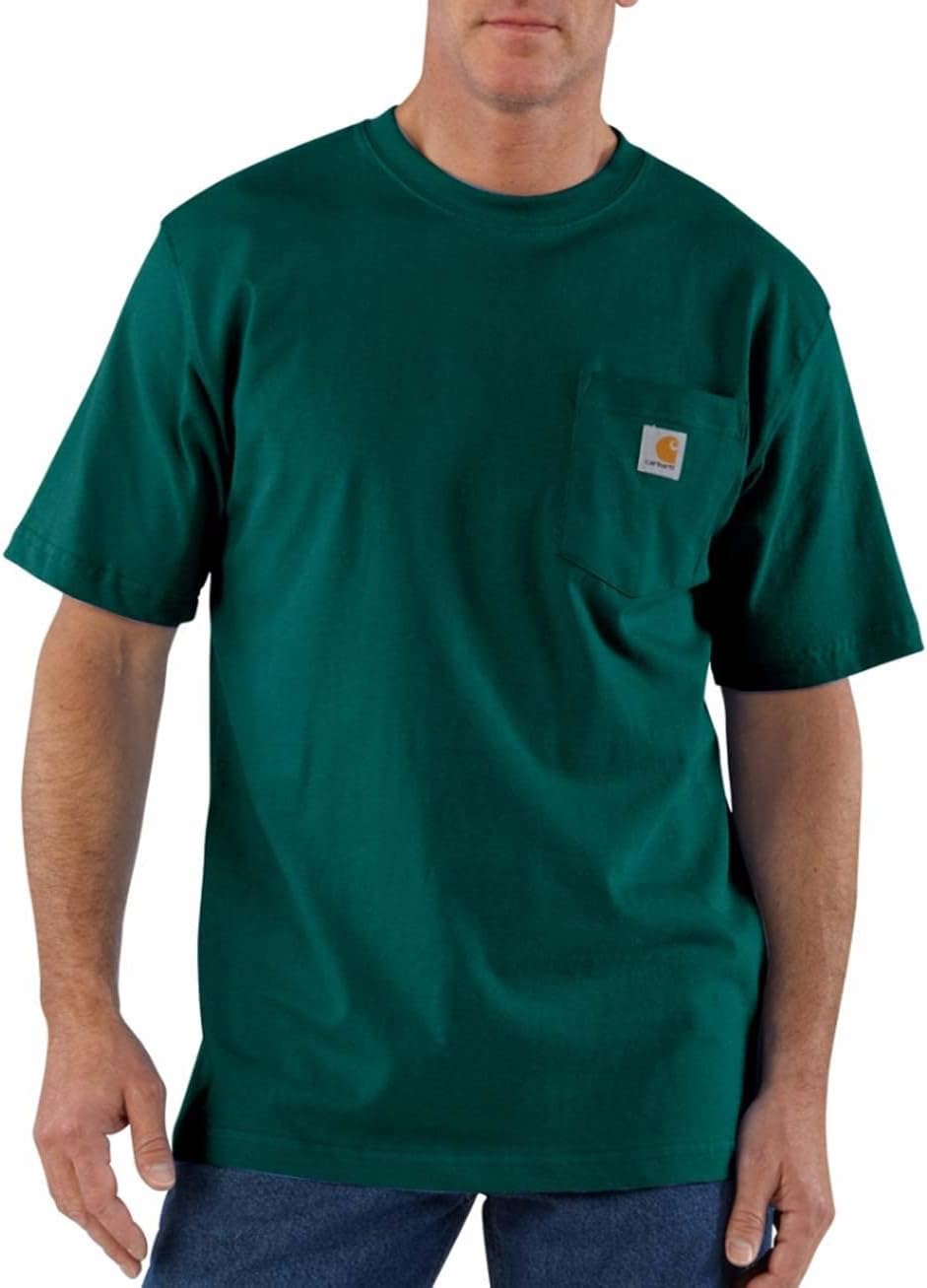 Carhartt Men's K87 Loose Fit Workwear T-Shirt for Comfort