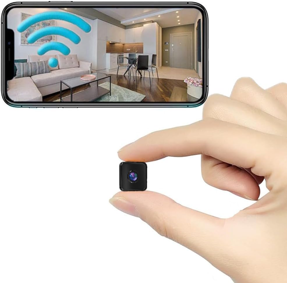 Mini Wireless HD Pet Cam - Night Vision, No WiFi Needed