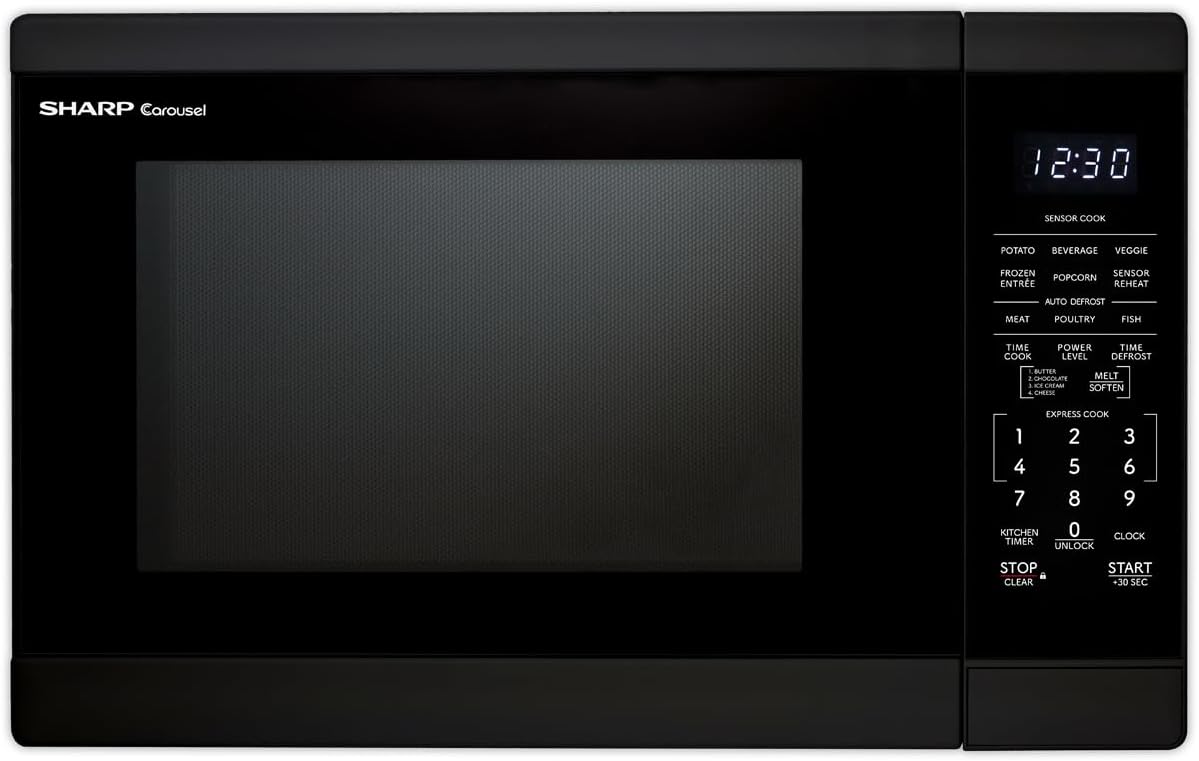 SHARP Countertop Microwave Oven with 1.4 Cu. Ft. Capacity