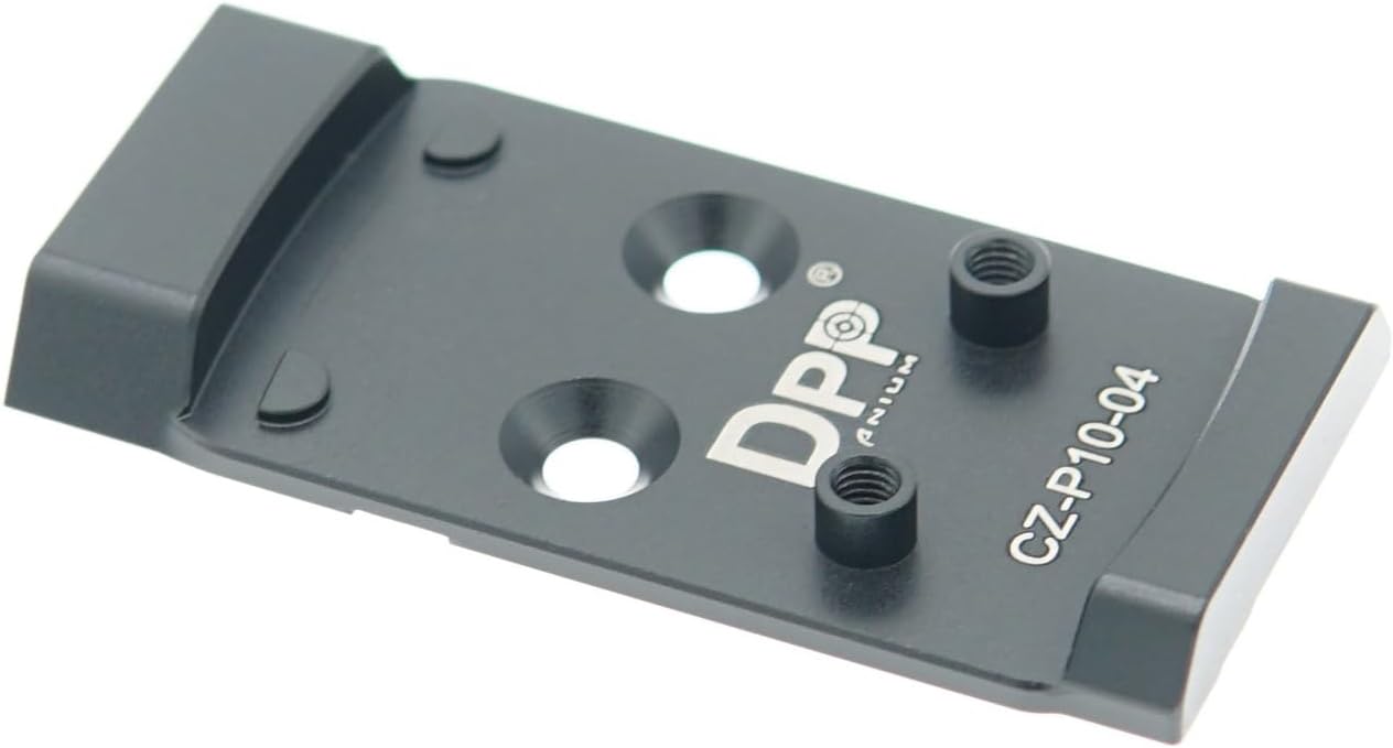 DPP Titanium Adapter Plate for CZ P10 with Holosun Optics