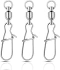 Ball Bearing Swivels with Duo Lock Snap - High Strength Saltwater