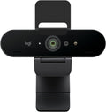 Logitech Brio 4K Webcam - Crisp 4K Video and Noise-Cancelling Mic