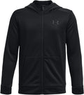 Under Armour Boys Armourfleece Full Zip Hoodie - Warm, Lightweight Fit