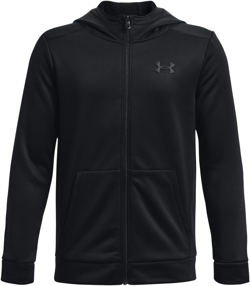 Under Armour Boys Armourfleece Full Zip Hoodie for Comfort