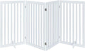 unipaws 36H Free Standing Pet Gate for Doorway and Stairs - Foldable