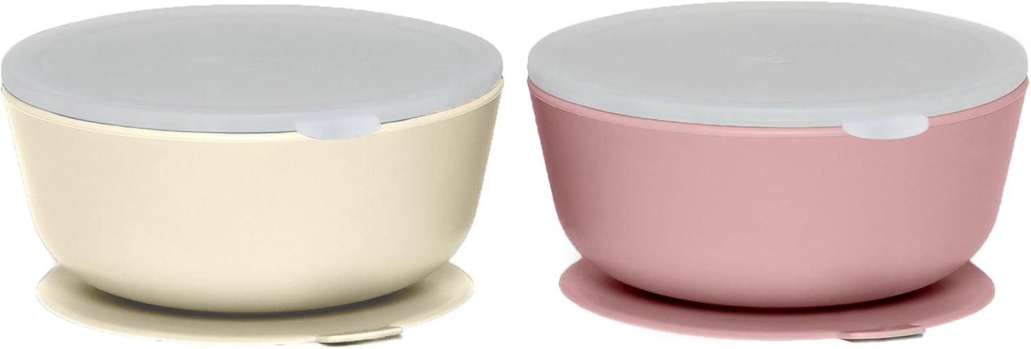 WeeSprout Silicone Suction Bowls - Mess-Free Mealtimes