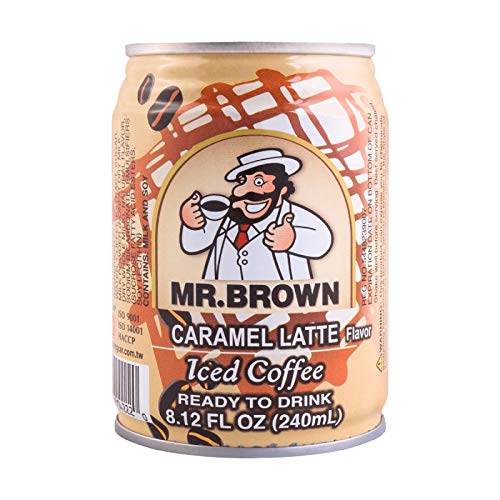 Mr. Brown Caramel Latte - 8.5 Fl Oz | Case of 24