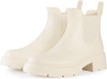 Asgard Women's Platform Ankle Rain Boots - Chunky Heel Waterproof