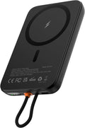 AsperX MagSafe Battery Pack 10000mAh Portable Charger - Compact Power