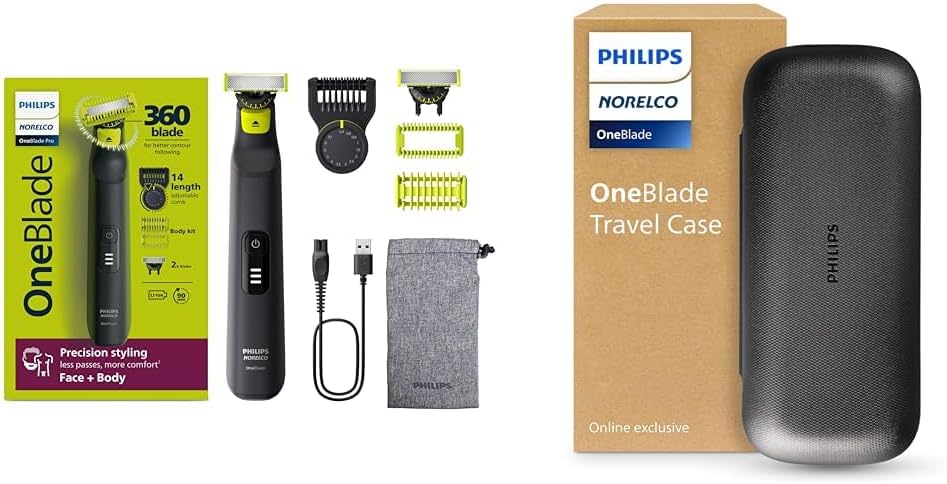 Philips Norelco OneBlade Pro 360 Face+Body Travel Kit Review