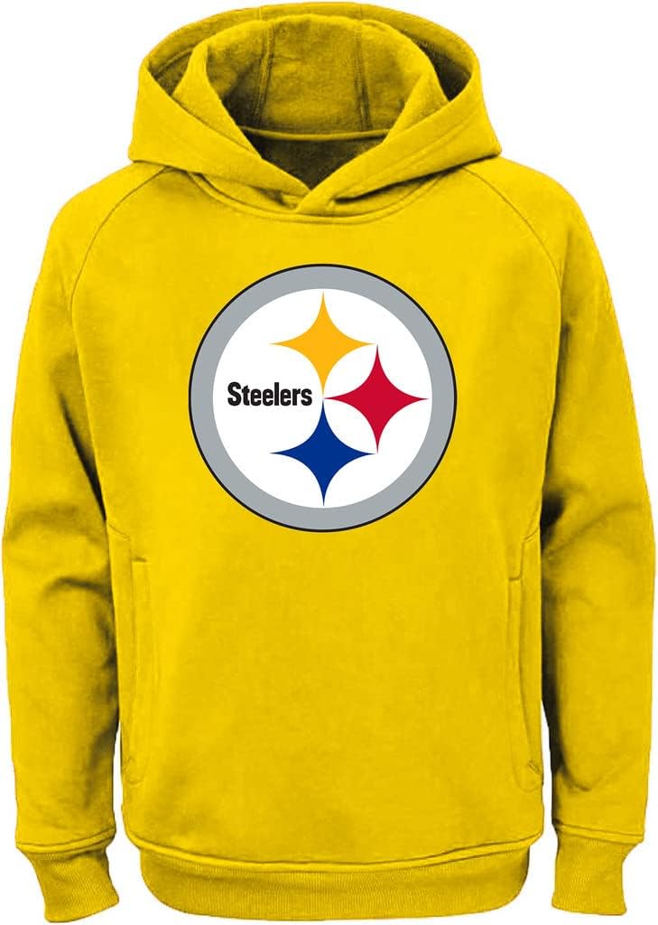 NFL Kids Youth Pullover Hoodie with Team Logo for Fans