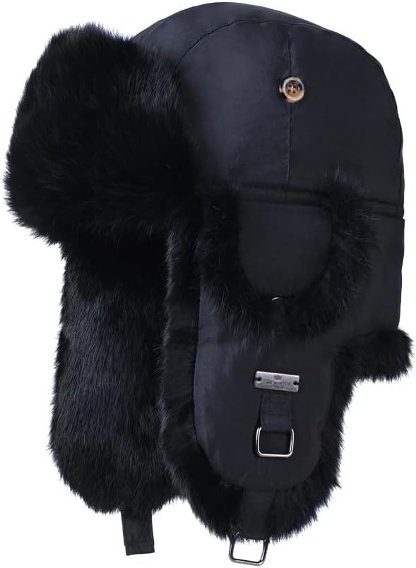 Fur Winter Trapper Hat for Ultimate Warmth and Comfort