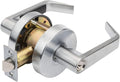 Dynasty Hardware AUG-00-26D Grade 2 Office Keyed Lever Lockset - Satin
