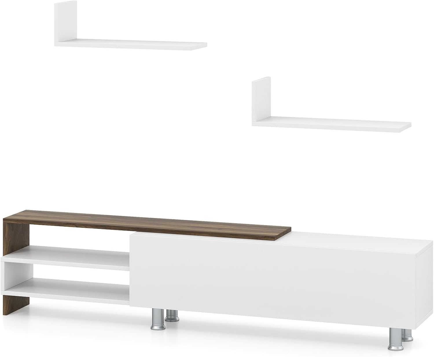 Tangkula TV Stand - Stylish & Spacious Entertainment Center