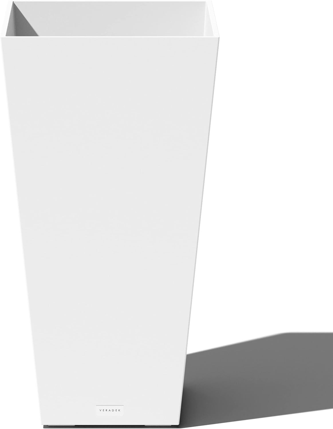 Veradek V-Resin Indoor/Outdoor Taper Planter for Modern Spaces