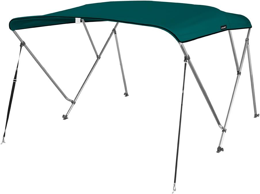 3 Bow 4 Bow Bimini Top Boat Cover with Adjustable Straps