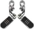 Motorcycle Highway Pegs Crash Bar Adjustable Foot Peg for 1.25 in