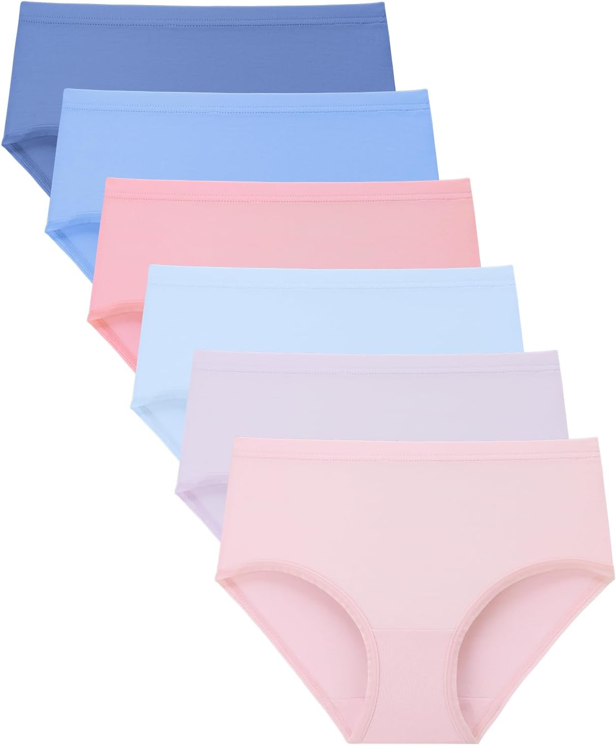 Bamboo Cool Girls Underwear Breathable Moisture-Wicking Briefs