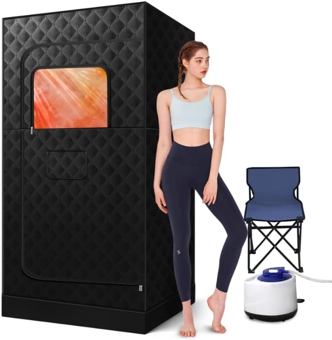 Sidasu Portable Steam Sauna Box - Full Body Relaxation On-the-Go