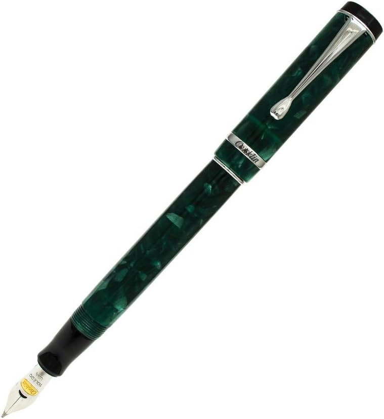 Conklin Duragraph Fountain Pen in Forest Green for Elegant Writing