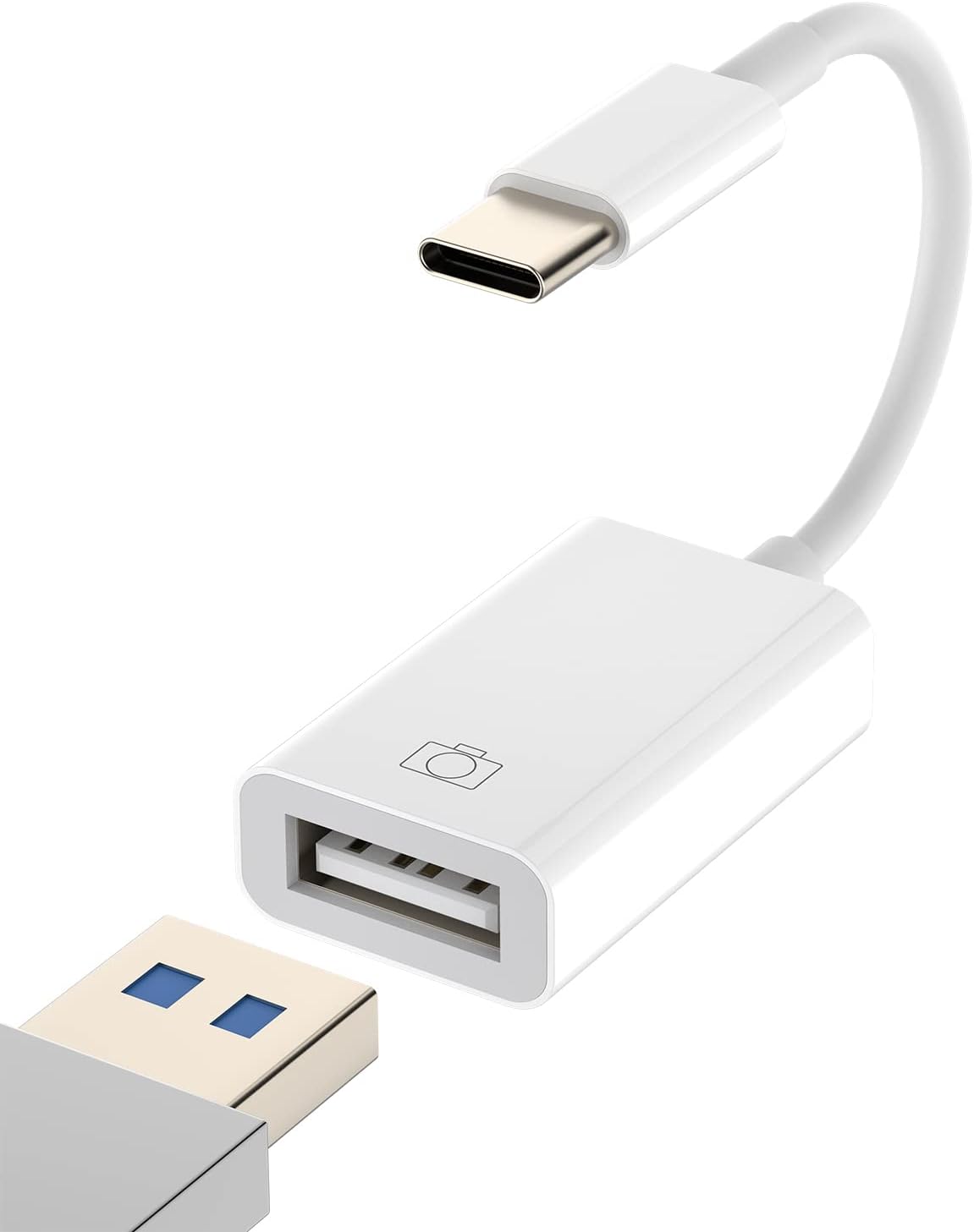 Fast USB-C to USB Adapter for Lightning Speed