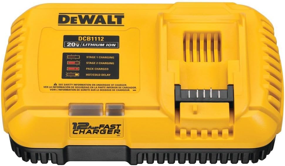 DEWALT Battery Charger for 20V and Flexvolt Fast Charging