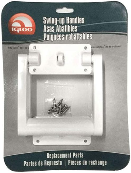 Igloo 90-100 Quart White Cooler with Convenient Handles