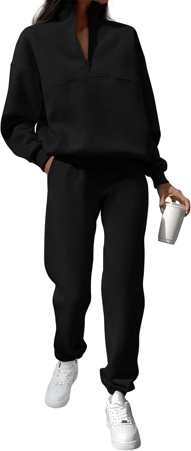 BTFBM Womens 2 Piece Sweatsuit Sets for Fall 2024 Comfort