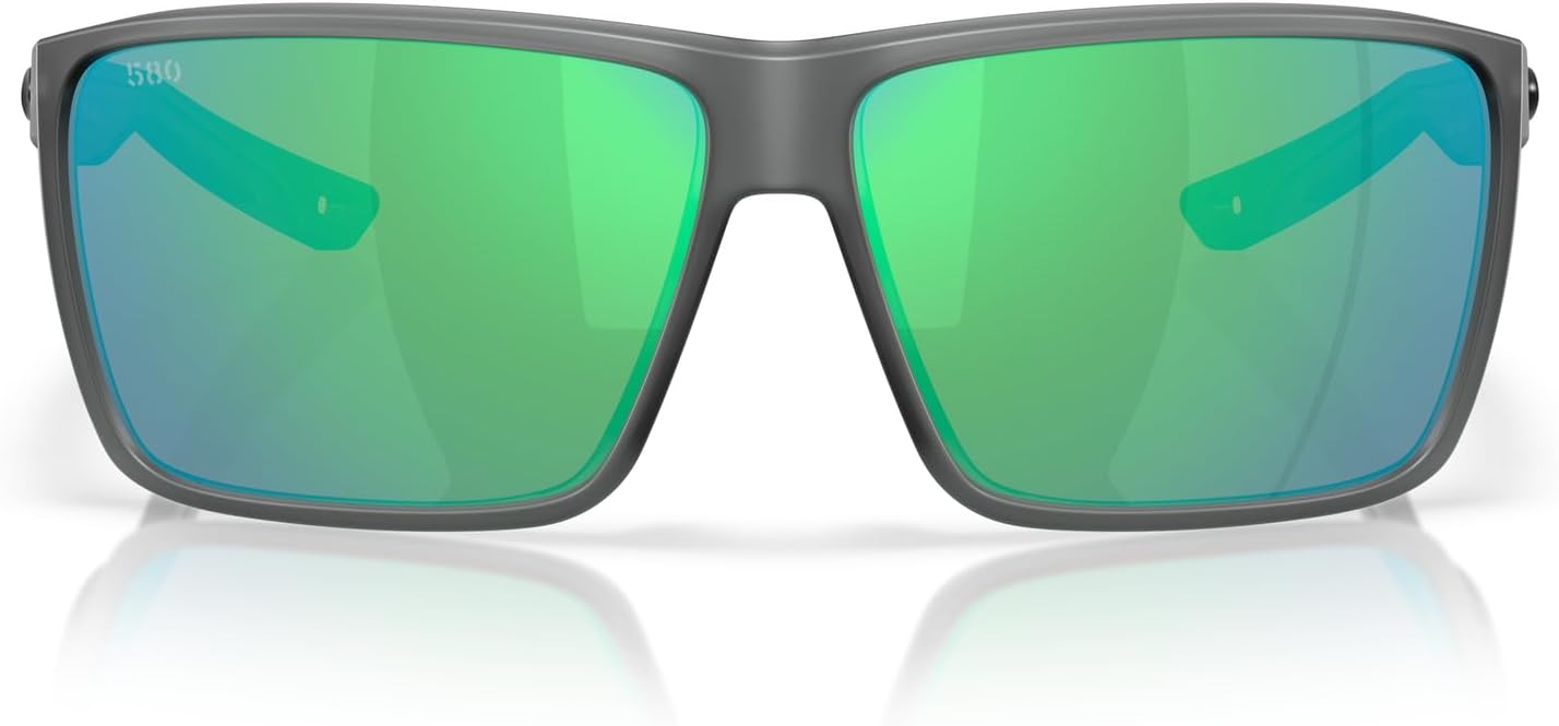 Costa Del Mar Mens Rincon II Sunglasses with Green Mirror Lenses