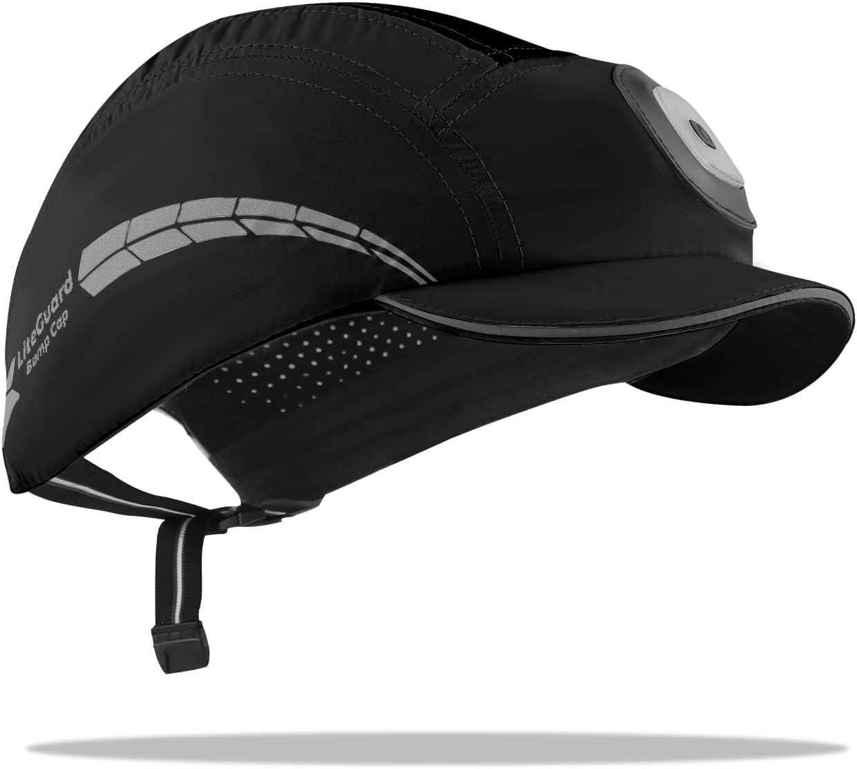 Lightweight Bump Cap with Reflective Stripes for Safety