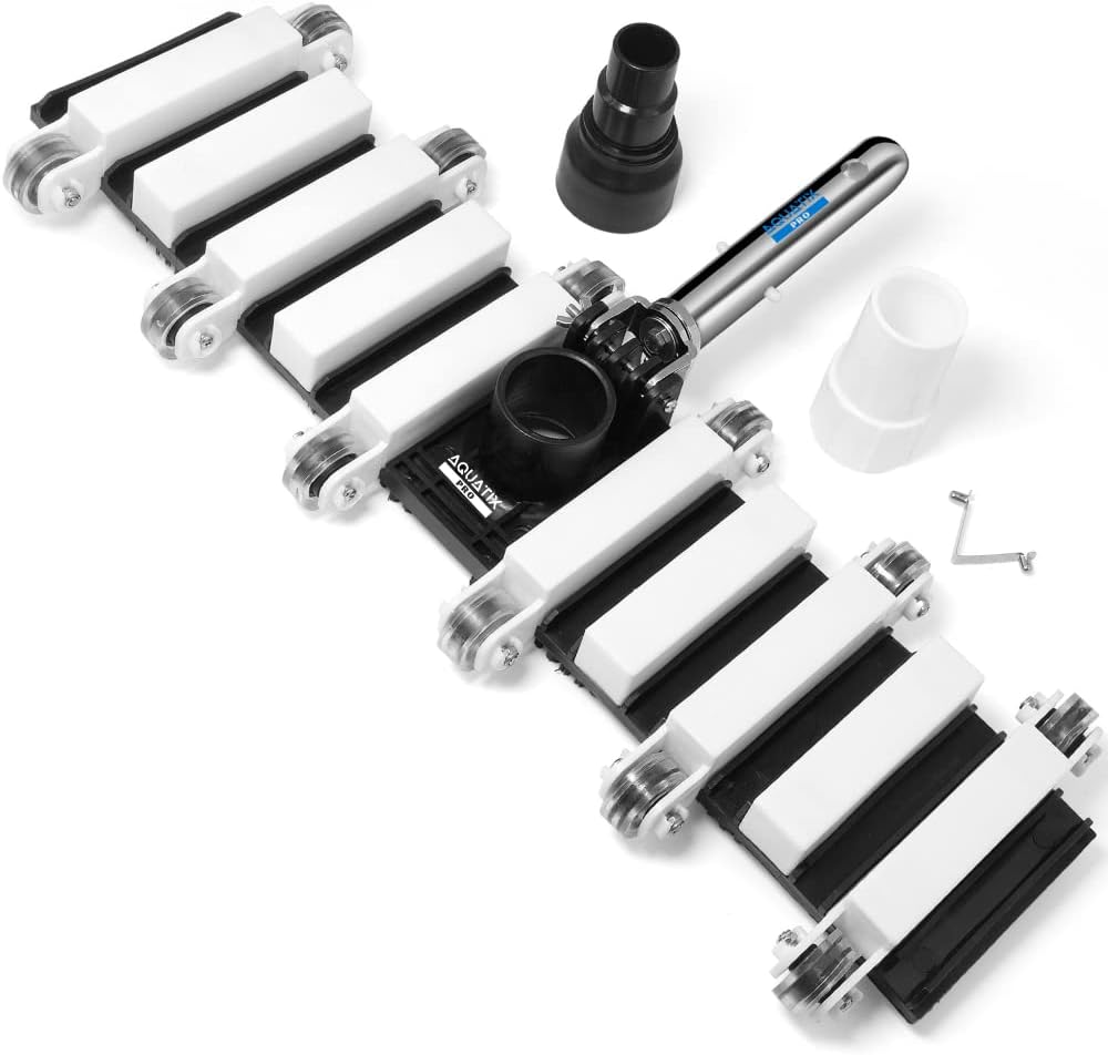 Aquatix Pro 22 Pool Vacuum Head - Extra Large, Commercial Grade