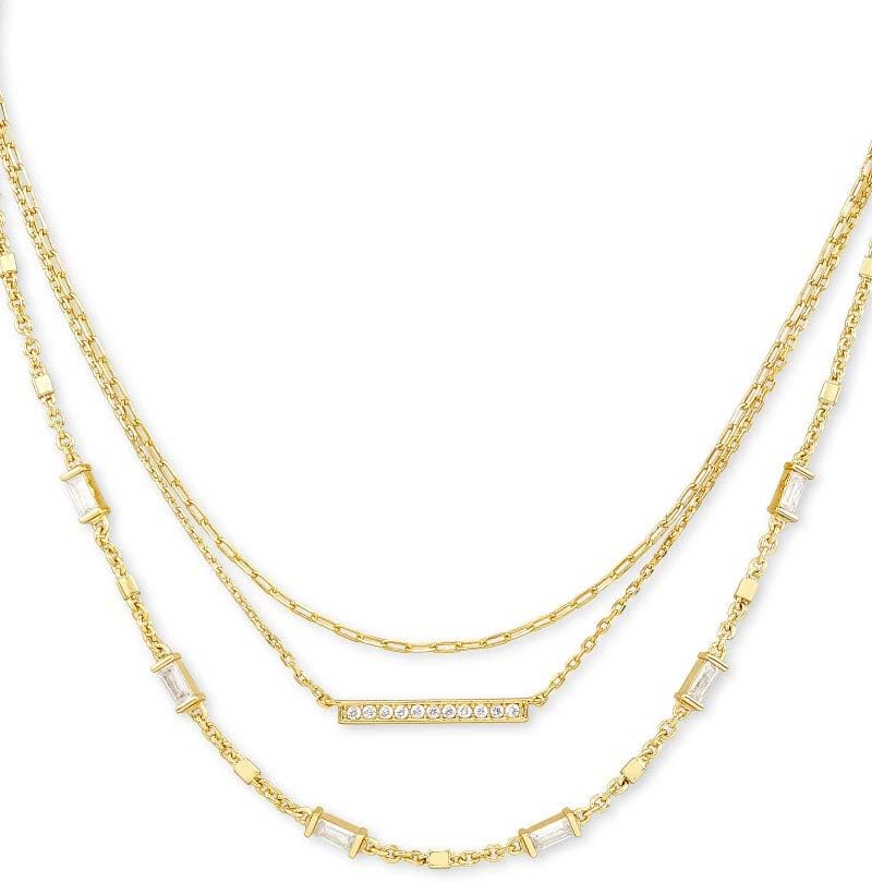 Kendra Scott Addison Multi Strand Necklace for Elegant Style