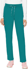 Med Couture Scrub Pants for Women MC7725 - Jersey Waist Mid Rise
