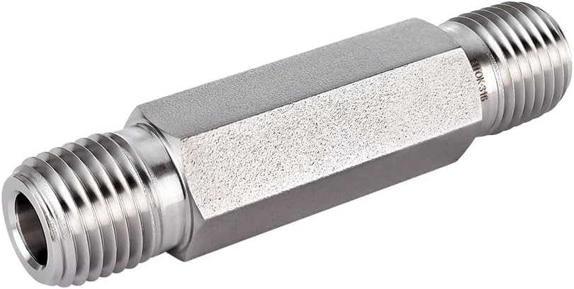 316 Stainless Steel Pipe Fitting Hex Long Nipple for Durability