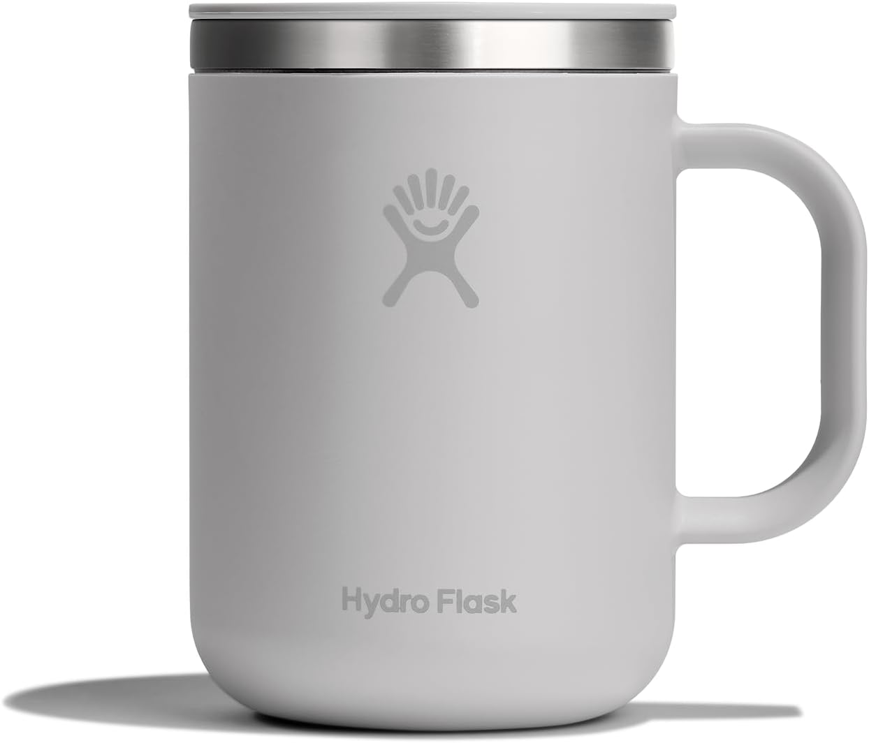 Hydro Flask Insulated Coffee Mug 24 Oz Birch Gray for Travel