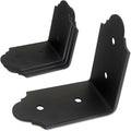 90 Degree Angle Bracket Large L Brackets 6in Heavy Duty - Strong Shelf
