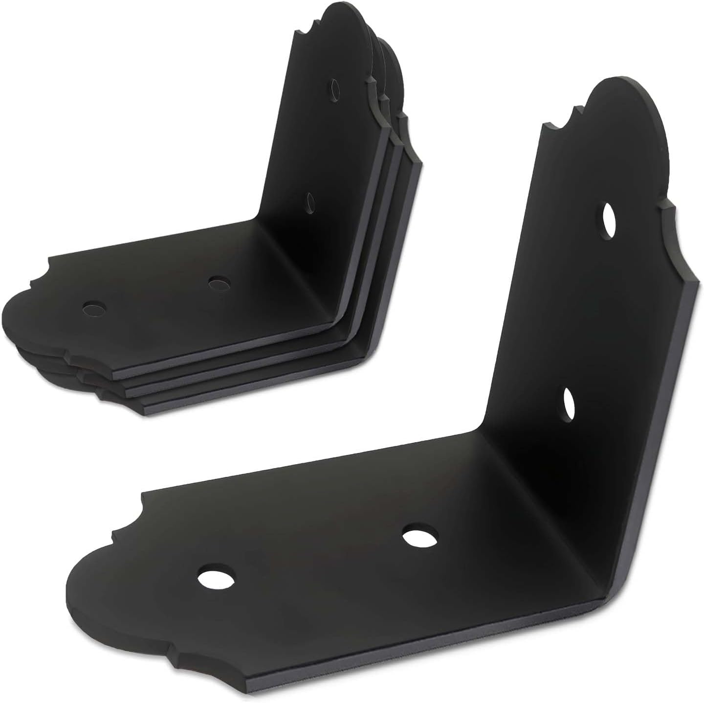 4Packs 90 Degree Angle Bracket for Heavy Duty Wood Projects
