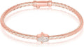 Hamsa Hand Sterling Silver Bracelet for Women - Protective Everyday