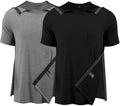 Post Shoulder Surgery Shirts for Men - Full Snap Tear Away Tee