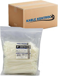 Kable Kontrol Cable Zip Ties 8 in 10,000 Pack - Heavy Duty Organizing