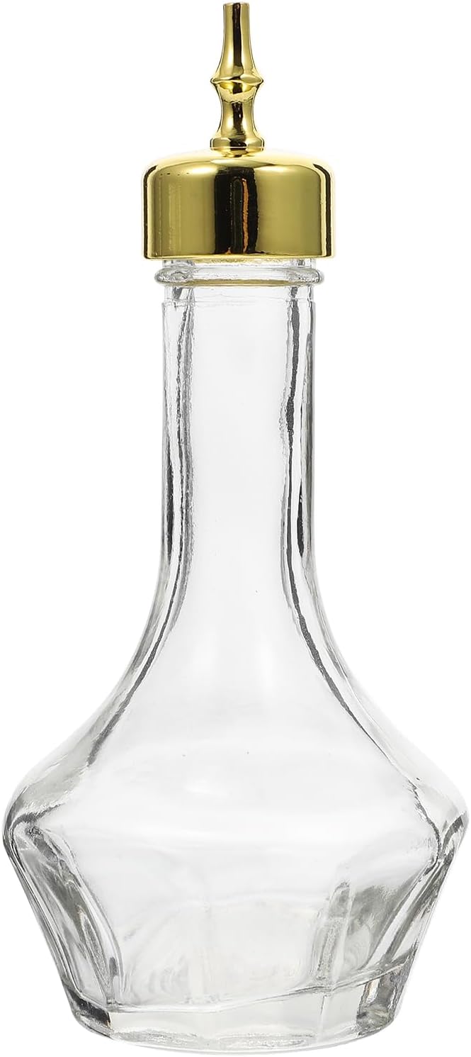 50ml Glass Bitters Bottle with Stainless Steel Top