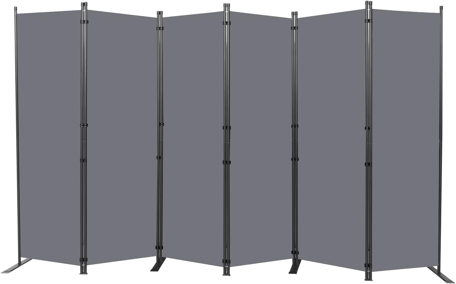 Portable Room Divider 6FT Folding Privacy Screen for Spaces
