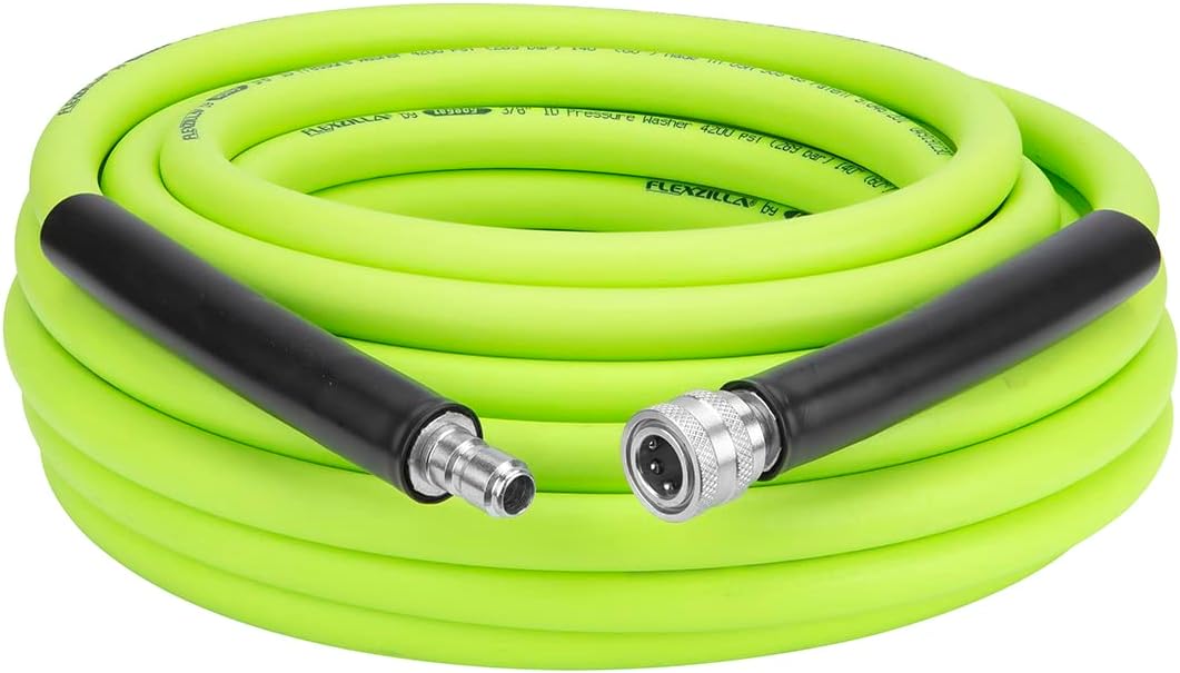 Flexzilla 50ft Pressure Washer Hose with Extreme Flexibility