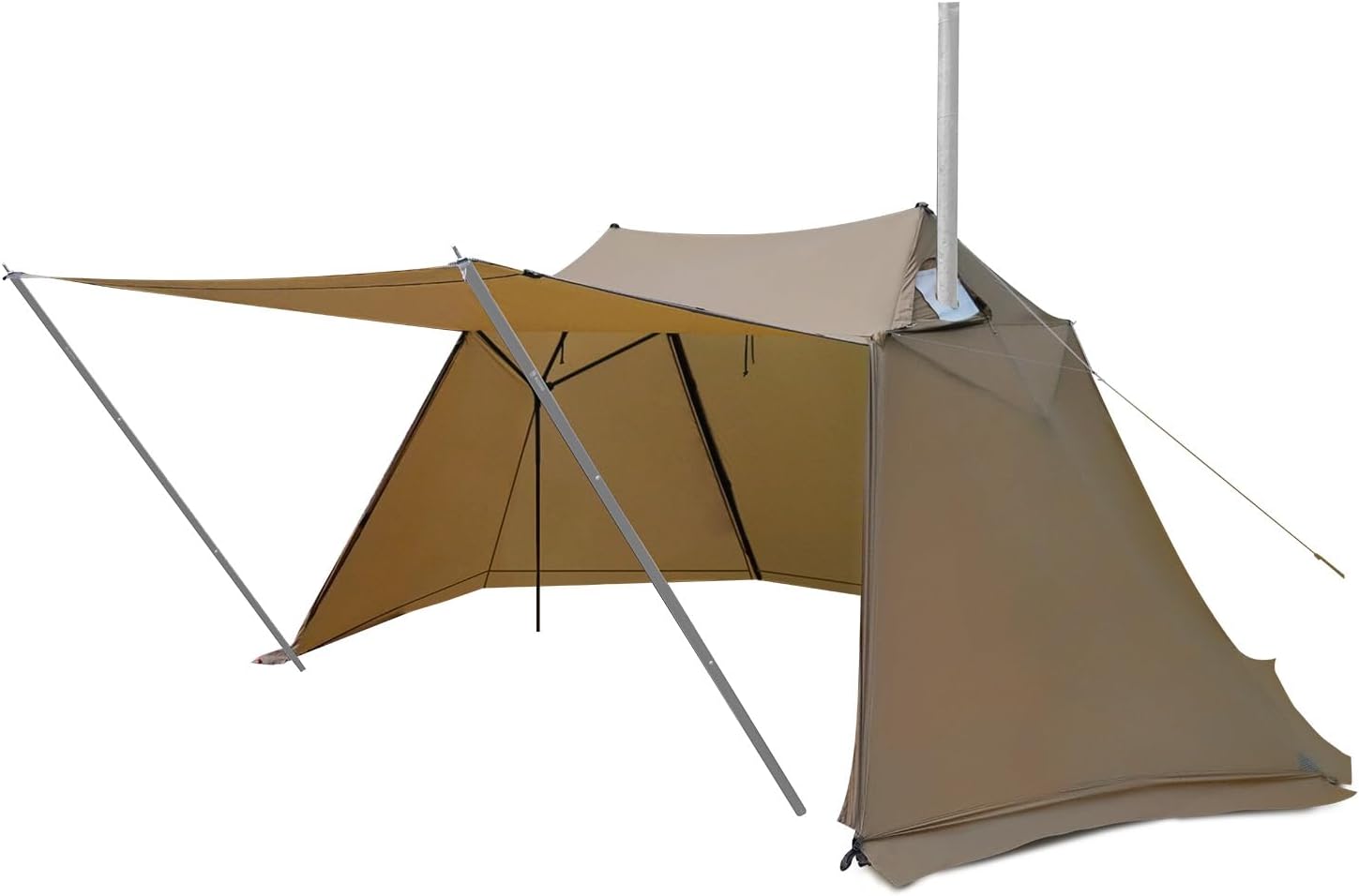 OneTigris Scarecrow Hot Tent: Stay Dry & Cozy Anywhere!