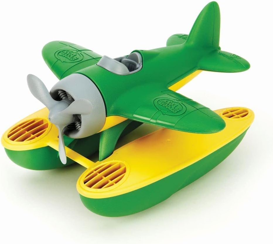 Green Toys Seaplane: BPA-Free Floatplane for Improved Pincers Grip