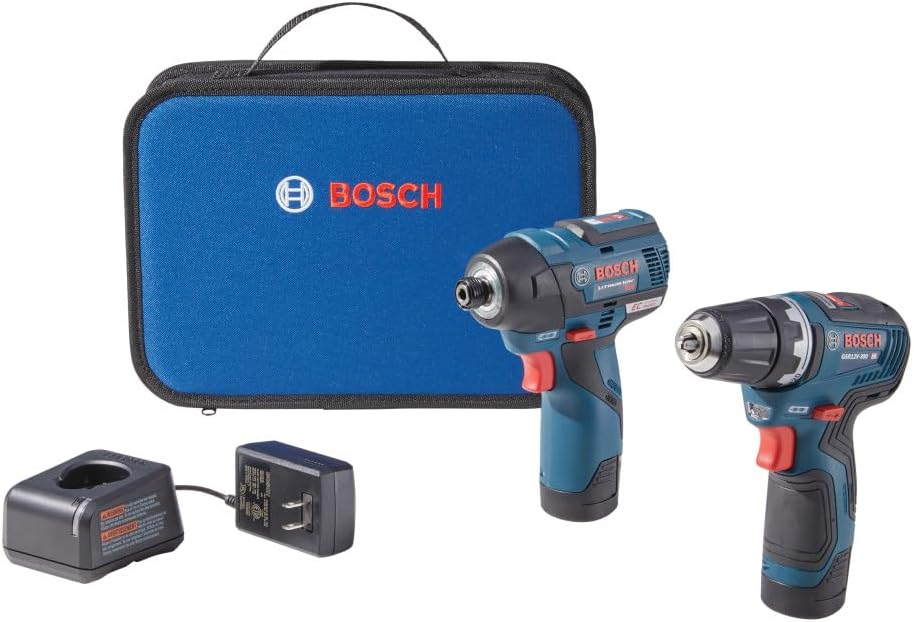 Bosch GXL12V-220B22 12V Max 2-Tool Combo Kit for Professionals