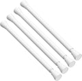 Tension Curtain Rod 16 to 26 in Adjustable Spring Rods - No Drill