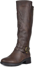 Women's Knee High Boots with Fur Lining - DREAM PAIRS Riding Boots